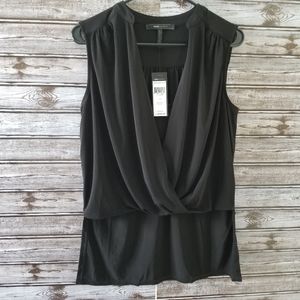 NWT BCBGMAXAZRIA Sleeveless Blouse Size S
